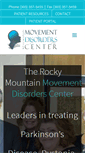 Mobile Screenshot of movementdisorderscenter.org